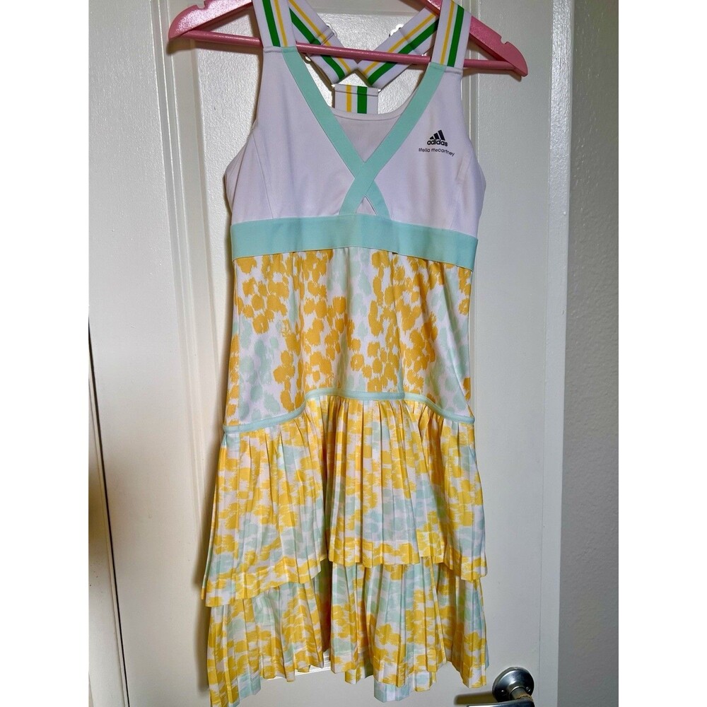 Stella McCartney X Adidas Yellow Tennis Dress Size 40 (Medium)